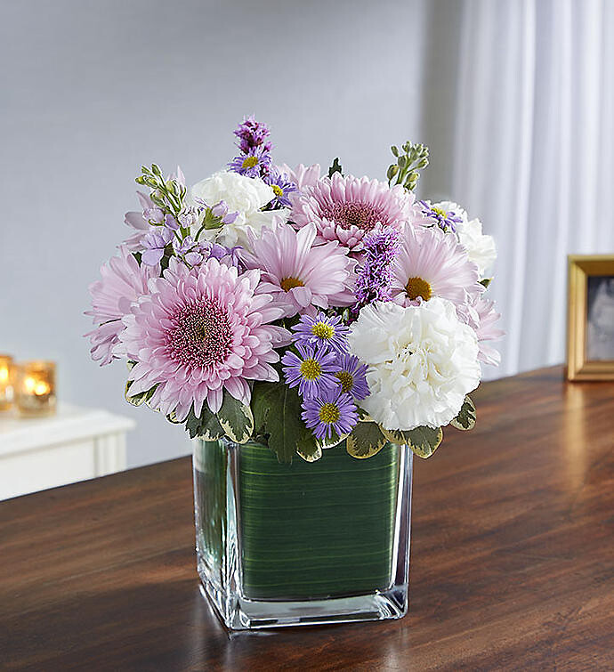 Healing Tears™ Lavender & White arranged by a florist in Burr Ridge, IL ...